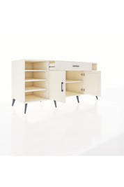 Kronos Konsol 7 Raflı Tek Çekmeceli 2 Kapaklı 176x59x83 - S610M043V04C