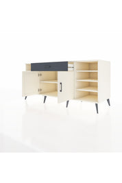 Kronos Konsol 7 Raflı Tek Çekmeceli 2 Kapaklı 176x59x83 - S610M043V05C
