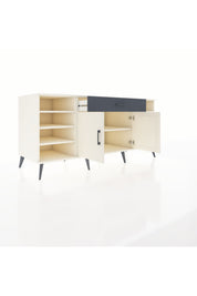 Kronos Konsol 7 Raflı Tek Çekmeceli 2 Kapaklı 176x59x83 - S610M043V05C