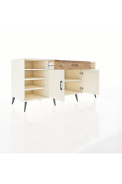 Kronos Konsol 7 Raflı Tek Çekmeceli 2 Kapaklı 176x59x83 - S610M043V06C