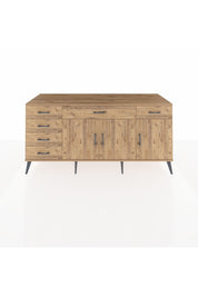 Kronos Konsol 2 Raflı 6 Çekmeceli 3 Kapaklı 176x59x83 - S610M032V21C