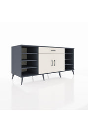 Kronos Konsol 7 Raflı Tek Çekmeceli 2 Kapaklı 176x59x83 - S610M043V13C