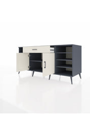 Kronos Konsol 7 Raflı Tek Çekmeceli 2 Kapaklı 176x59x83 - S610M043V13C