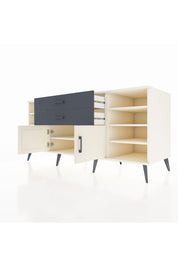 Kronos Konsol 7 Raflı 2 Çekmeceli 2 Kapaklı 176x59x83 - S610M044V05C