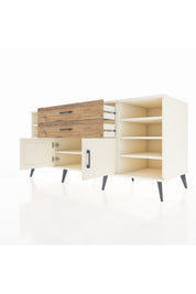 Kronos Konsol 7 Raflı 2 Çekmeceli 2 Kapaklı 176x59x83 - S610M044V06C