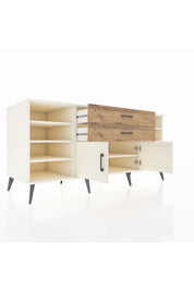 Kronos Konsol 7 Raflı 2 Çekmeceli 2 Kapaklı 176x59x83 - S610M044V06C