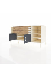 Kronos Konsol 7 Raflı 2 Çekmeceli 2 Kapaklı 176x59x83 - S610M044V09C