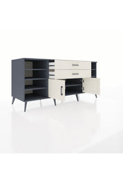 Kronos Konsol 7 Raflı 2 Çekmeceli 2 Kapaklı 176x59x83 - S610M044V13C