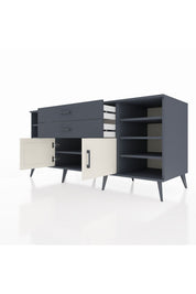 Kronos Konsol 7 Raflı 2 Çekmeceli 2 Kapaklı 176x59x83 - S610M044V14C