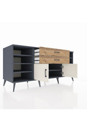 Kronos Konsol 7 Raflı 2 Çekmeceli 2 Kapaklı 176x59x83 - S610M044V15C