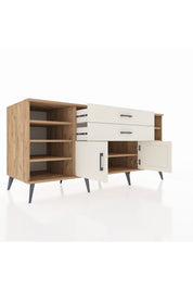 Kronos Konsol 7 Raflı 2 Çekmeceli 2 Kapaklı 176x59x83 - S610M044V22C