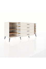 Kronos Konsol 6 Raflı 4 Çekmeceli 176x59x83 - S610M045V01C