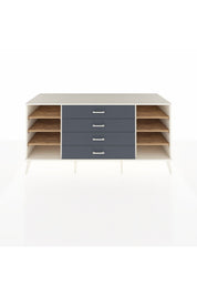 Kronos Konsol 6 Raflı 4 Çekmeceli 176x59x83 - S610M045V02C