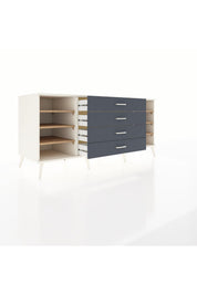 Kronos Konsol 6 Raflı 4 Çekmeceli 176x59x83 - S610M045V02C