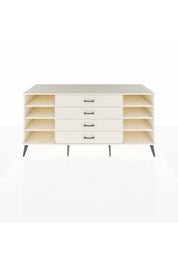 Kronos Konsol 6 Raflı 4 Çekmeceli 176x59x83 - S610M045V04C