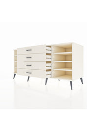 Kronos Konsol 6 Raflı 4 Çekmeceli 176x59x83 - S610M045V04C