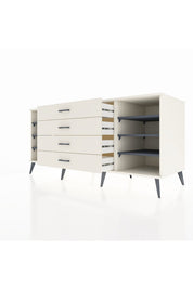 Kronos Konsol 6 Raflı 4 Çekmeceli 176x59x83 - S610M045V07C