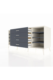 Kronos Konsol 6 Raflı 4 Çekmeceli 176x59x83 - S610M045V08C