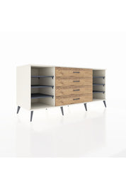 Kronos Konsol 6 Raflı 4 Çekmeceli 176x59x83 - S610M045V09C