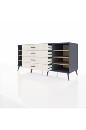 Kronos Konsol 6 Raflı 4 Çekmeceli 176x59x83 - S610M045V10C