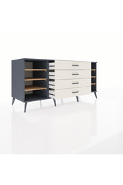 Kronos Konsol 6 Raflı 4 Çekmeceli 176x59x83 - S610M045V10C
