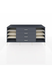 Kronos Konsol 6 Raflı 4 Çekmeceli 176x59x83 - S610M045V14C