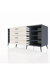 Kronos Konsol 6 Raflı 4 Çekmeceli 176x59x83 - S610M045V16C