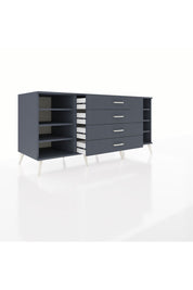 Kronos Konsol 6 Raflı 4 Çekmeceli 176x59x83 - S610M045V17C