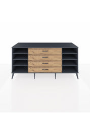 Kronos Konsol 6 Raflı 4 Çekmeceli 176x59x83 - S610M045V18C