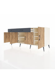 Kronos Konsol 5 Raflı 2 Çekmeceli 4 Kapaklı 176x59x83 - S610M046V02C