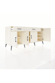 Kronos Konsol 5 Raflı 2 Çekmeceli 4 Kapaklı 176x59x83 - S610M046V04C