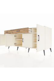 Kronos Konsol 5 Raflı 2 Çekmeceli 4 Kapaklı 176x59x83 - S610M046V06C