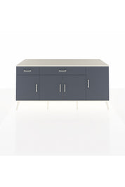 Kronos Konsol 5 Raflı 2 Çekmeceli 4 Kapaklı 176x59x83 - S610M046V08C