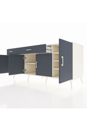 Kronos Konsol 5 Raflı 2 Çekmeceli 4 Kapaklı 176x59x83 - S610M046V08C