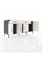 Kronos Konsol 5 Raflı 2 Çekmeceli 4 Kapaklı 176x59x83 - S610M046V13C