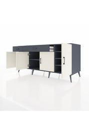 Kronos Konsol 5 Raflı 2 Çekmeceli 4 Kapaklı 176x59x83 - S610M046V14C