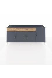 Kronos Konsol 5 Raflı 2 Çekmeceli 4 Kapaklı 176x59x83 - S610M046V18C