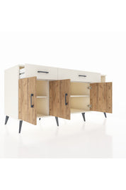 Kronos Konsol 5 Raflı 2 Çekmeceli 3 Kapaklı 176x59x83 - S610M047V01C