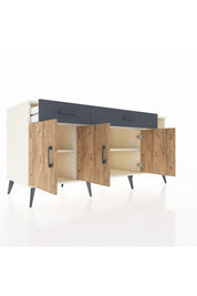 Kronos Konsol 5 Raflı 2 Çekmeceli 3 Kapaklı 176x59x83 - S610M047V02C
