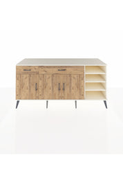 Kronos Konsol 5 Raflı 2 Çekmeceli 3 Kapaklı 176x59x83 - S610M047V03C