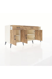 Kronos Konsol 5 Raflı 2 Çekmeceli 3 Kapaklı 176x59x83 - S610M047V03C