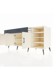 Kronos Konsol 5 Raflı 2 Çekmeceli 3 Kapaklı 176x59x83 - S610M047V05C