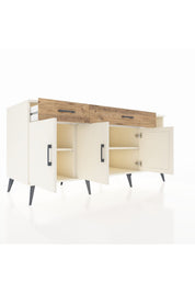 Kronos Konsol 5 Raflı 2 Çekmeceli 3 Kapaklı 176x59x83 - S610M047V06C