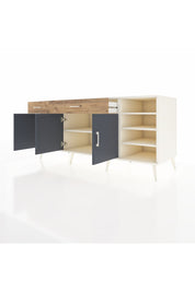 Kronos Konsol 5 Raflı 2 Çekmeceli 3 Kapaklı 176x59x83 - S610M047V09C