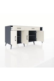 Kronos Konsol 5 Raflı 2 Çekmeceli 3 Kapaklı 176x59x83 - S610M047V13C