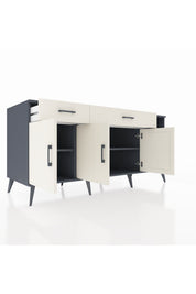 Kronos Konsol 5 Raflı 2 Çekmeceli 3 Kapaklı 176x59x83 - S610M047V13C