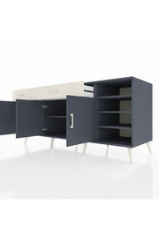 Kronos Konsol 5 Raflı 2 Çekmeceli 3 Kapaklı 176x59x83 - S610M047V16C