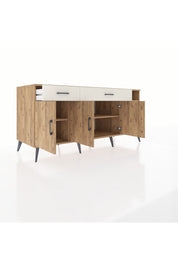 Kronos Konsol 5 Raflı 2 Çekmeceli 3 Kapaklı 176x59x83 - S610M047V19C