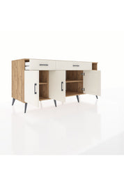 Kronos Konsol 5 Raflı 2 Çekmeceli 3 Kapaklı 176x59x83 - S610M047V22C