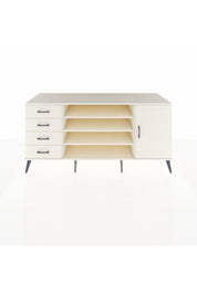 Kronos Konsol 6 Raflı 4 Çekmeceli Tek Kapaklı 176x59x83 - S610M048V04C